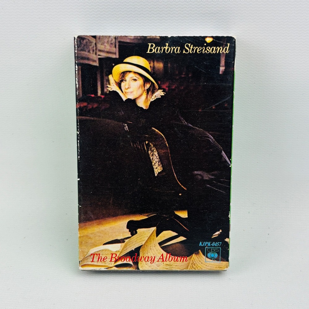 Barbra Streisand The Broadway Album Cassette Tape Korea Import CBS Jigu Records